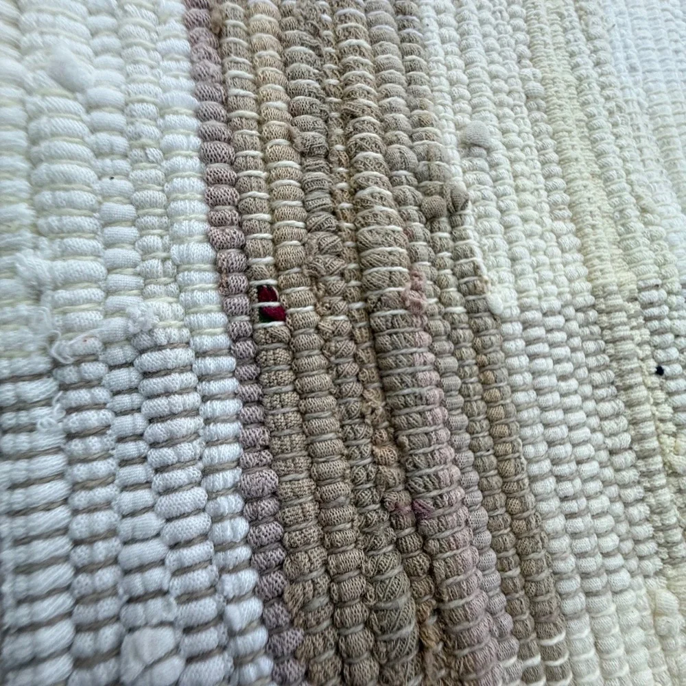 New Park B. Smith Oversized Woven Placemats Set of 4 Recycled Cotton